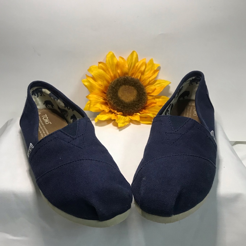 Navy Blue Toms